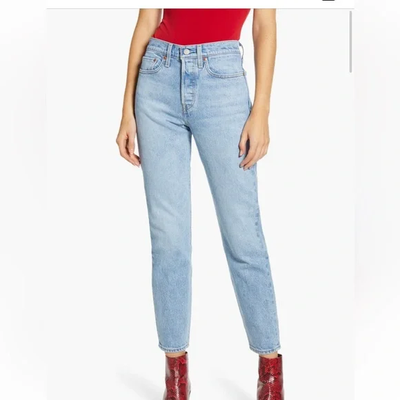 Levi’s wedgie icon fit high waist jeans - Picture 1 of 7